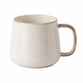 Keramiktasse 350 ml Cremebraun glasiert mit Henkel